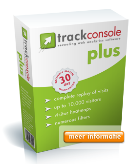 TrackConsole PLUS web analyse software 