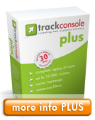 More info web analytics TrackConsole Plus account